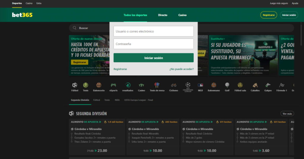 Bet365 Casino Login