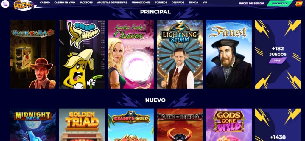 MrPacho Casino Juegos