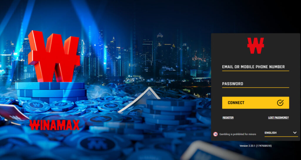 WInamax Casino Login